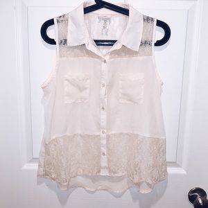 Self Esteem Lace Top